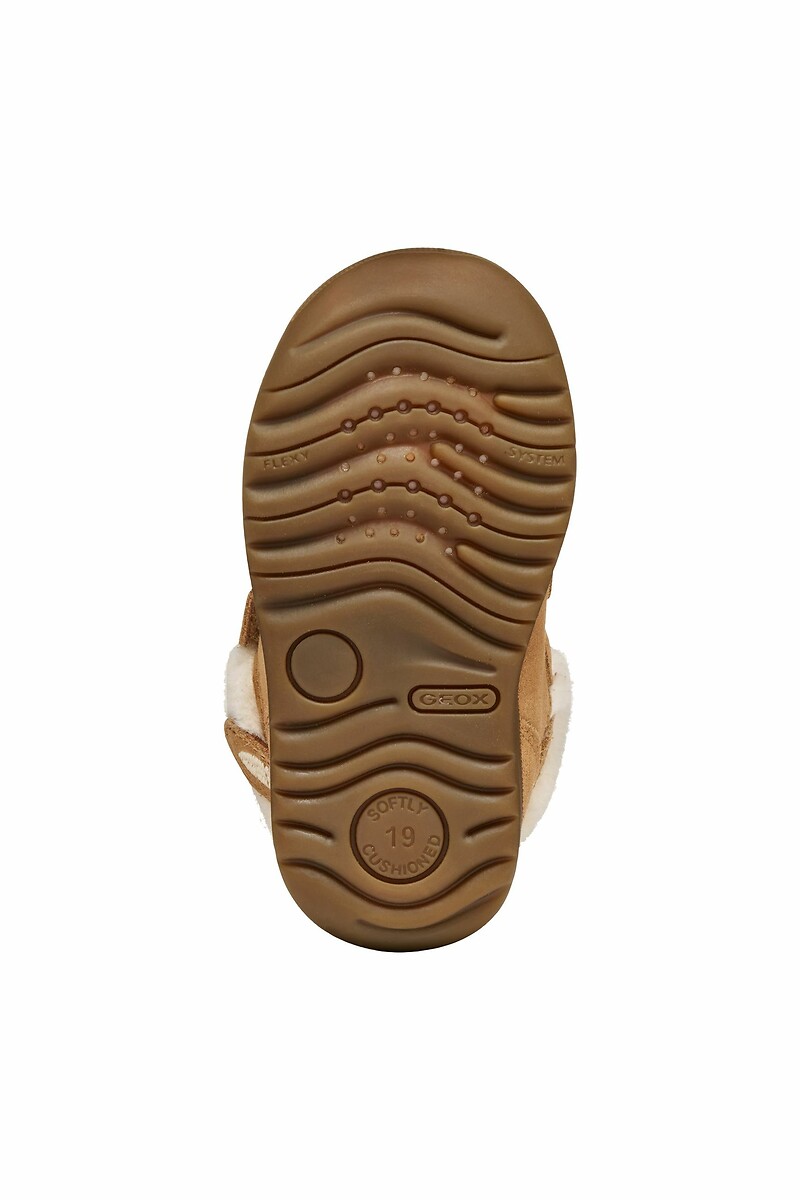 GEOX<br>Tênis de cano alto forrado com fecho de velcro Macchia