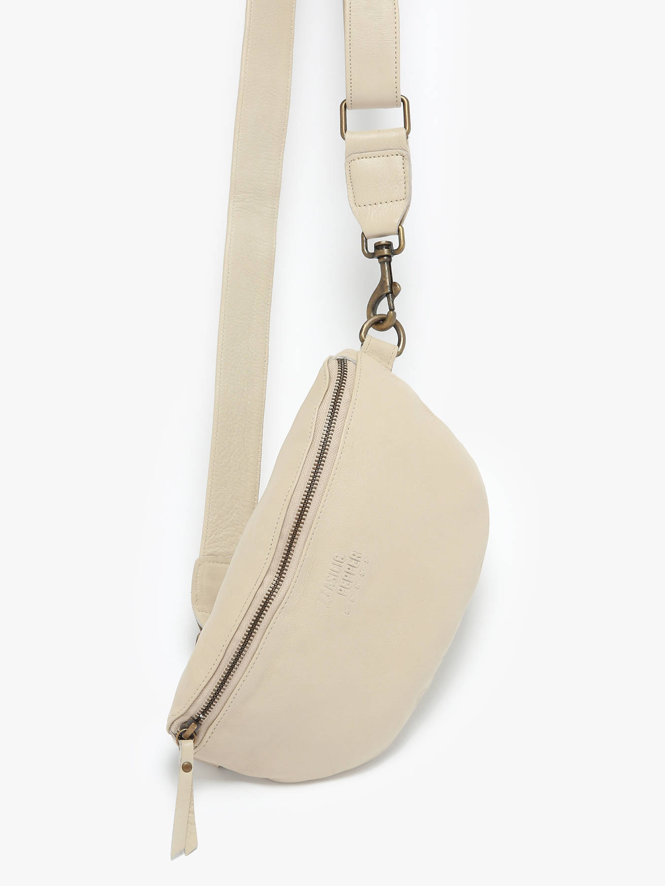 Sac banane Cow cuir BASILIC PEPPER