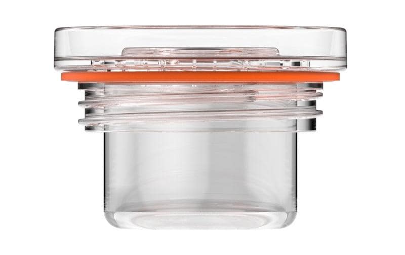 Lunchbox Brushed SteelLunchbox mit Dressing Schale