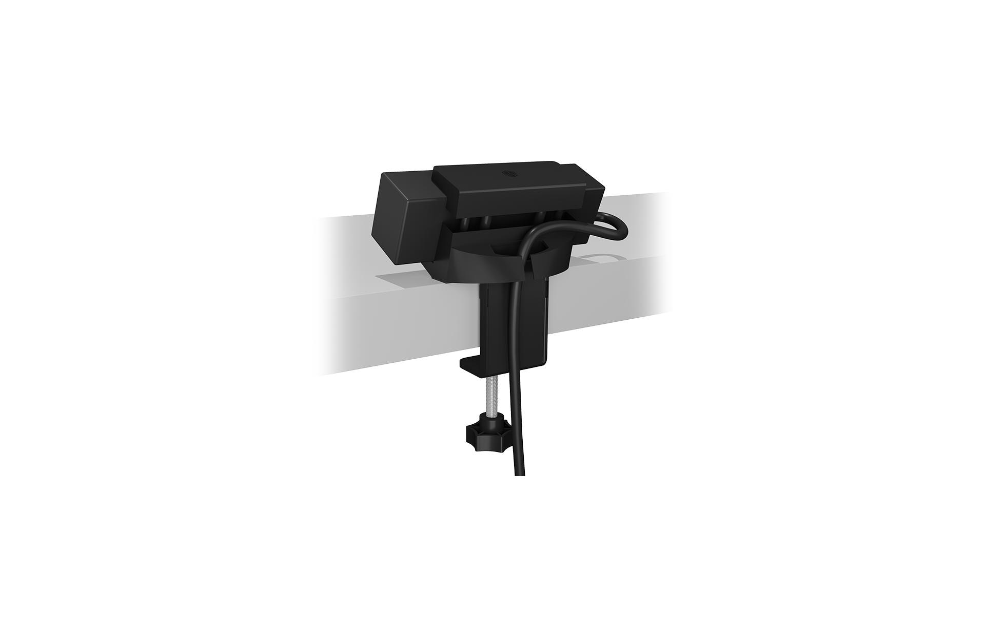 Tisch-Hub Halterung IB-MSA106-HHUniverselle USB Hub-Halterung mit Kabelmanagement