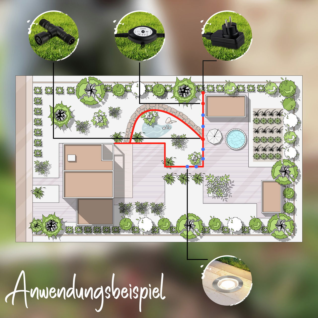 Briloner Starter Set GARTENSYSTEM