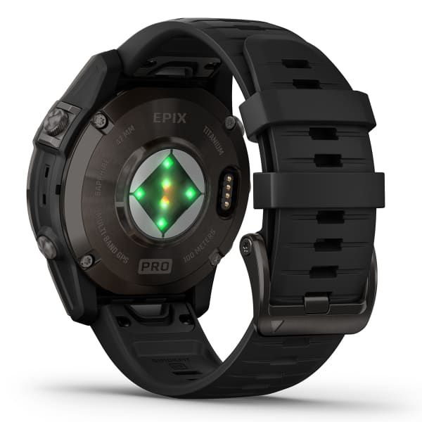 Montre cardio GPS GARMIN EPIX PRO (G2) 47MM SAPPHIRE SAPPHIRE CARBON GREY DLC TITANE BLACK