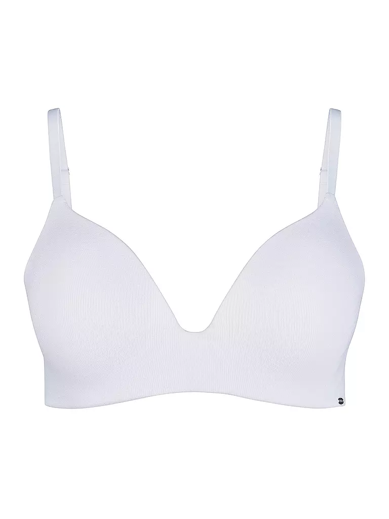 SKINY Soft BH ohne Bügel weiss