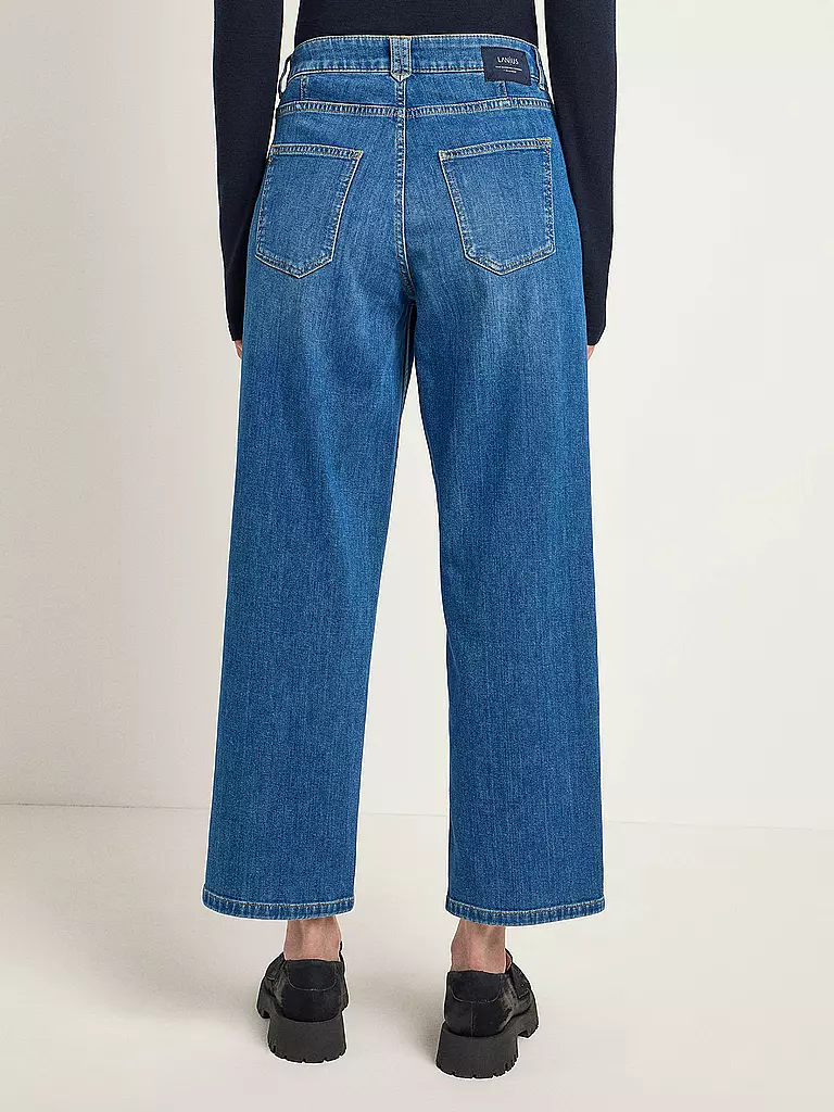 LANIUS Jeans Relaxed Fit 7/8 blau