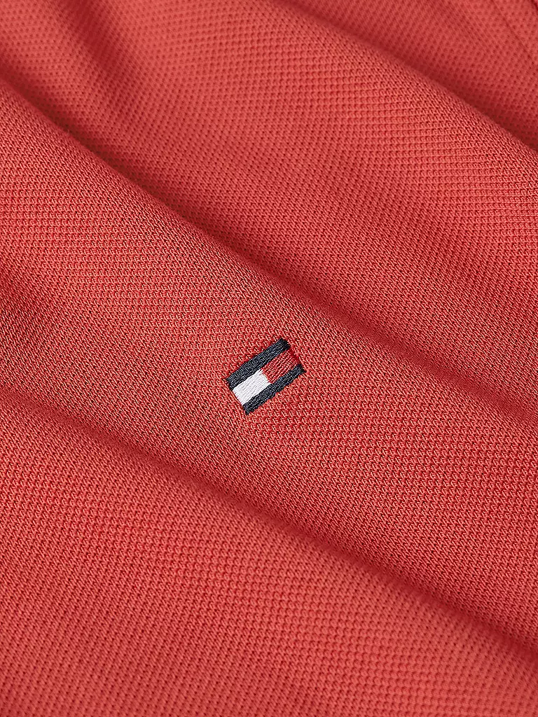 TOMMY HILFIGER Poloshirt Slim Fit rot