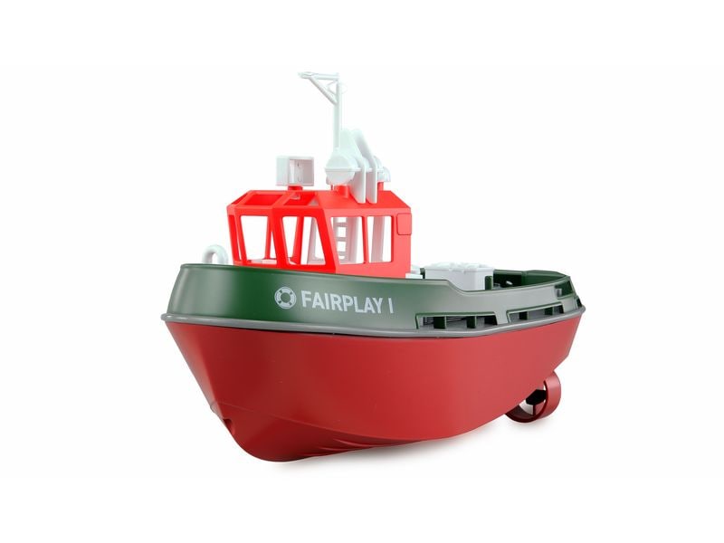 Amewi Boot Fairplay I Schlepper Grün, RTR, 1:72 2-Motoriges ferngesteuertes Boot