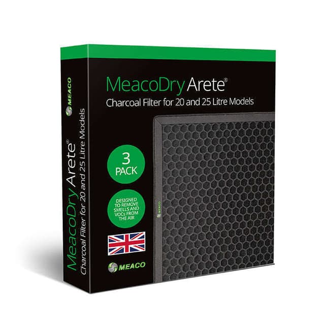 Kulfilter til Meaco Arete® One 10 / 12L (3 stk.)