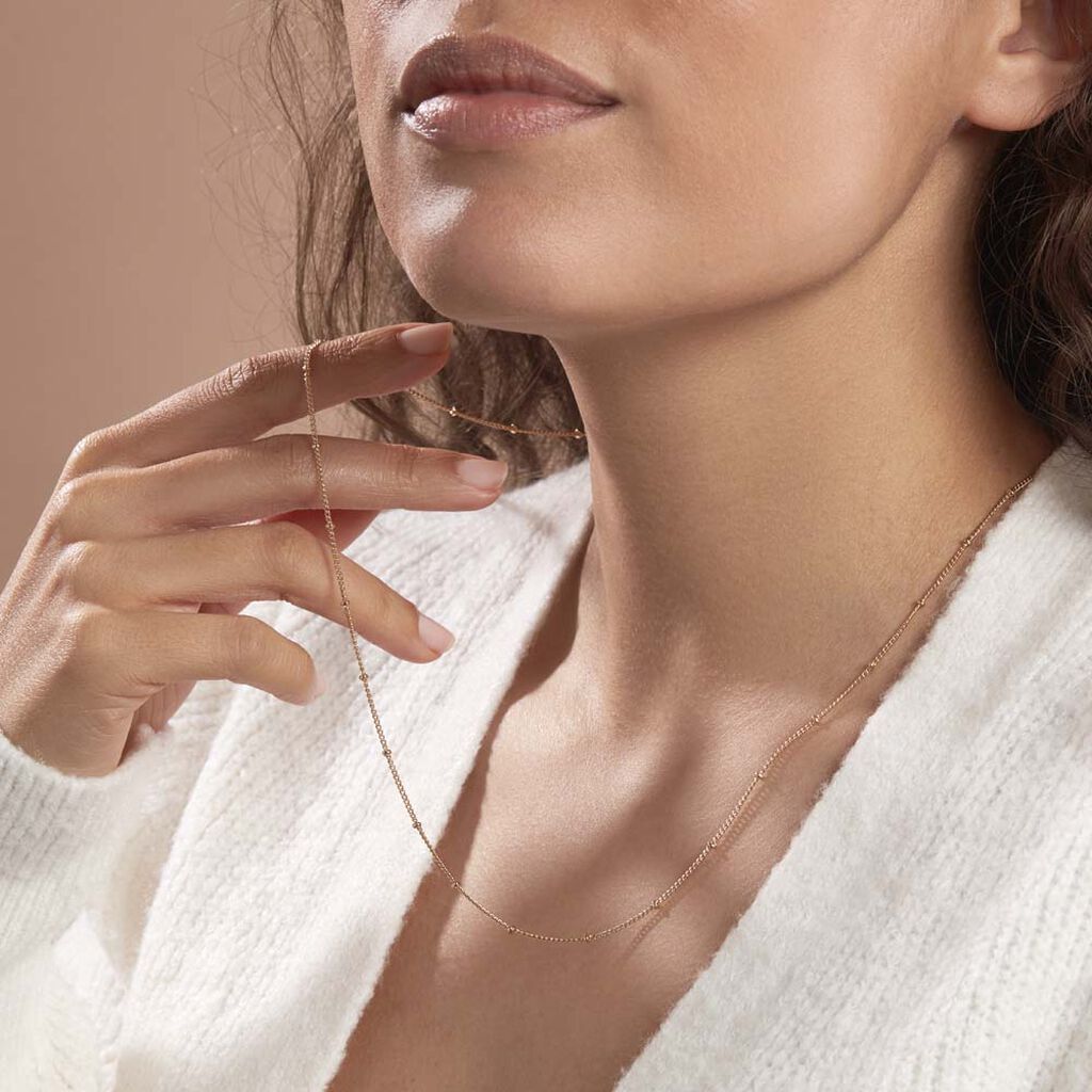Collier Liza Plaqué Or Jaune