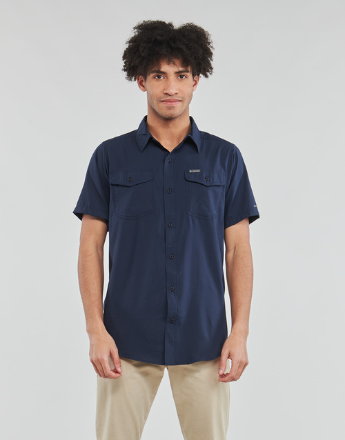 Columbia - UTILIZER II SOLID SHORT SLEEVE SHIRT - Marine