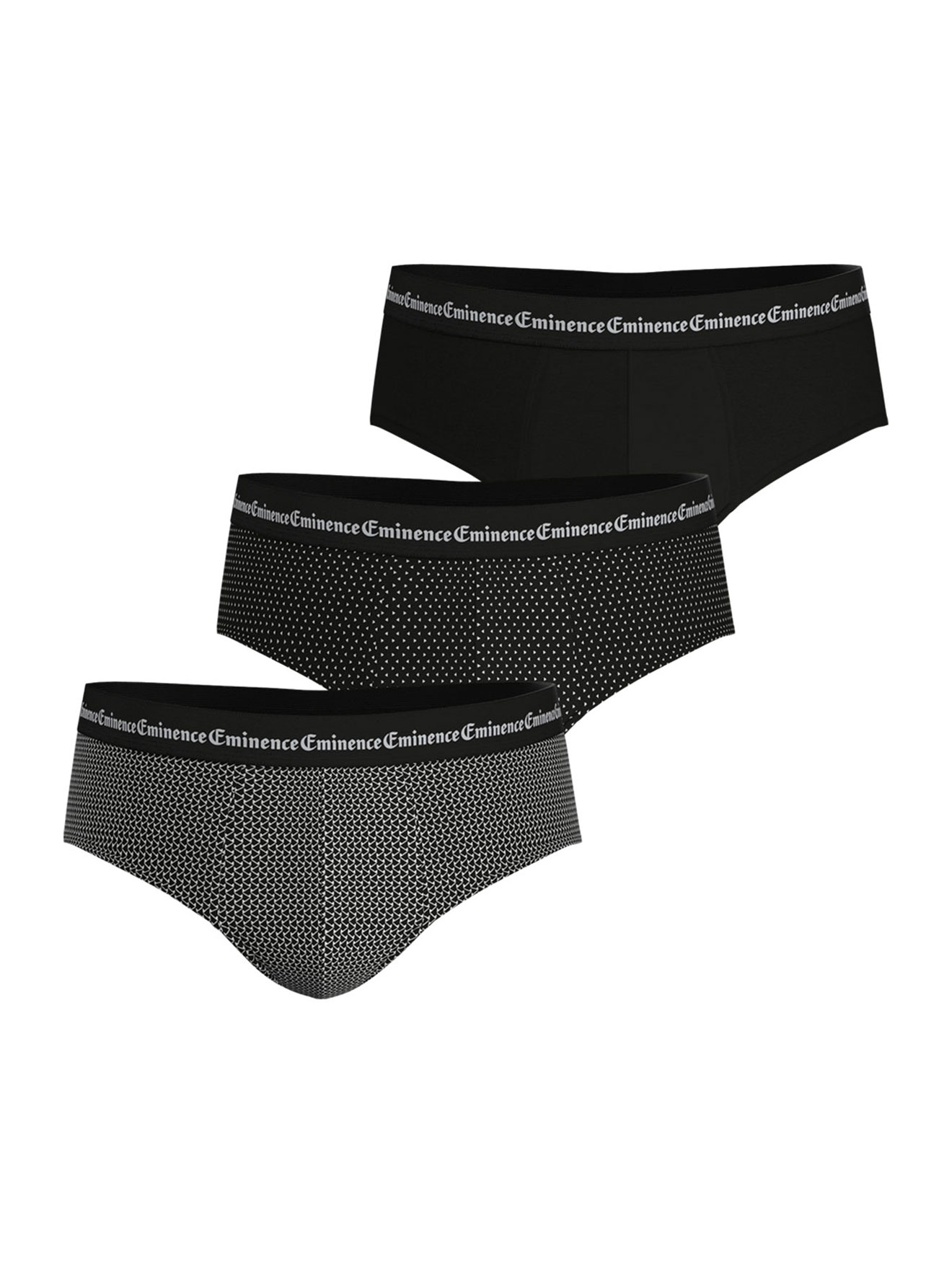 Lot de 3 slips homme Business Print