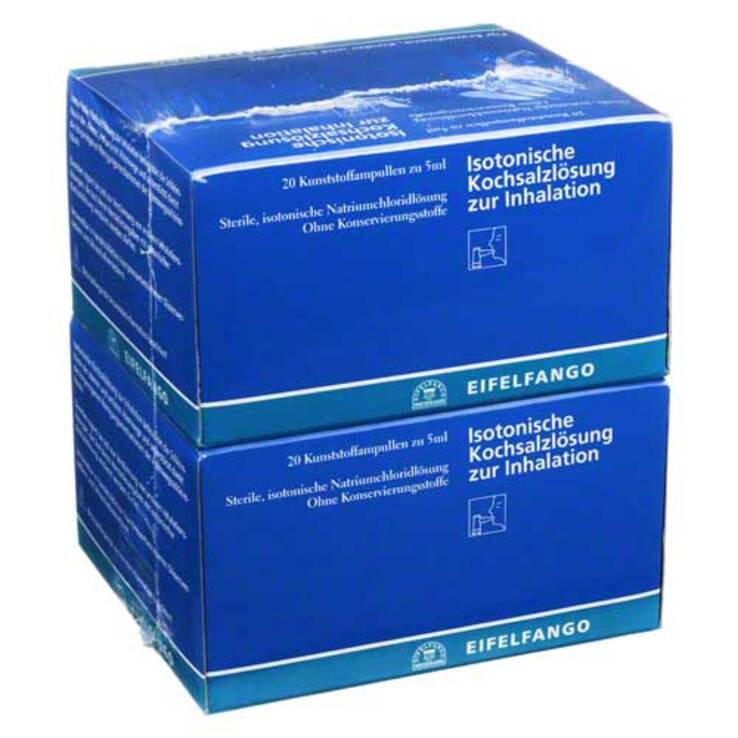 Isotonische Kochsalzlösung zur Inhalation, 40X5 ml