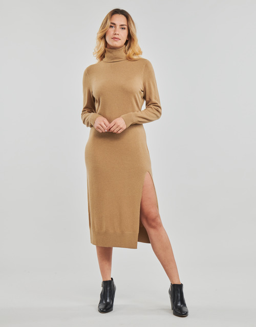 MICHAEL Michael Kors - EASY TNK SLIT MIDI Beige