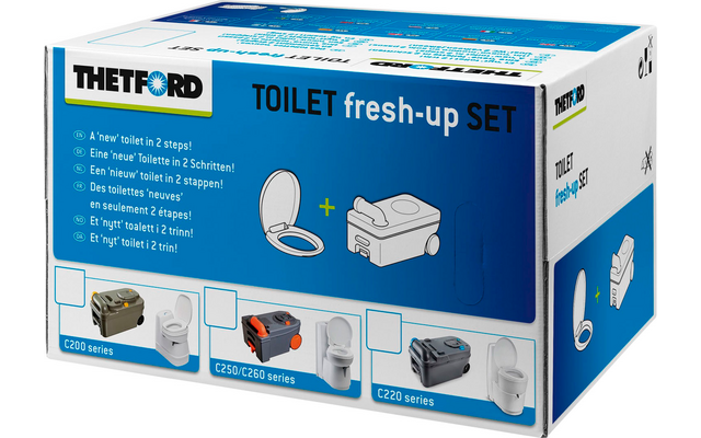 Thetford Fresh-Up Set C220 Serie Toiletten-Aufbereitungsset 2 teilig