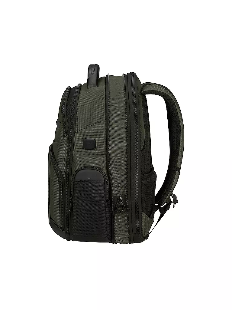 SAMSONITE Rucksack PRO-DLX erweiterbar Green dunkelgrün
