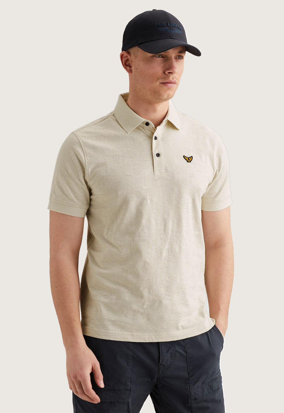 PME Legend Jacquard Jersey Polo