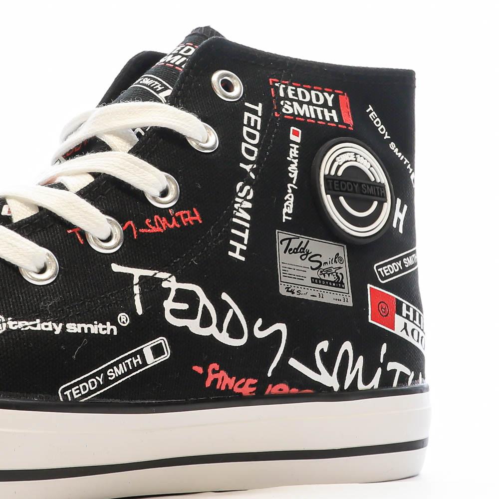 Teddy Smith Baskets Noires Homme Teddy Smith Ankle
