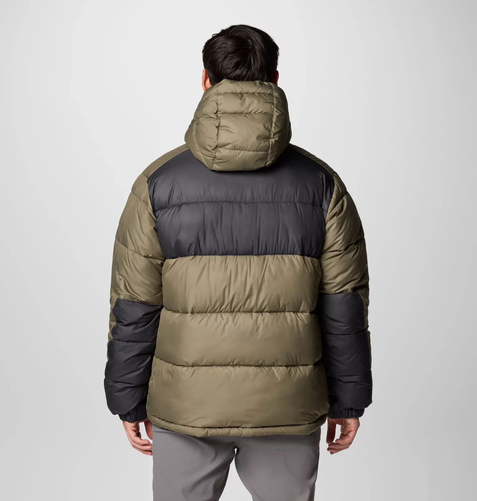Columbia Men's Pike Lake II Hooded Jacket Stone Green, Shark