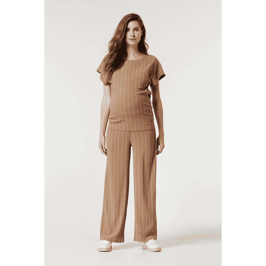 SUPERMOM Casual Hose Stripe Tigers Eye
