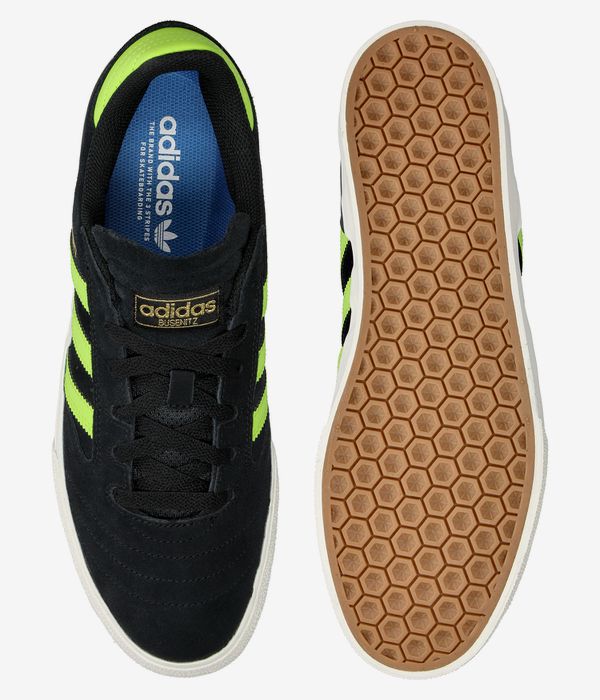 adidas Skateboarding Busenitz Vulc II Schuh (core black lime gold)