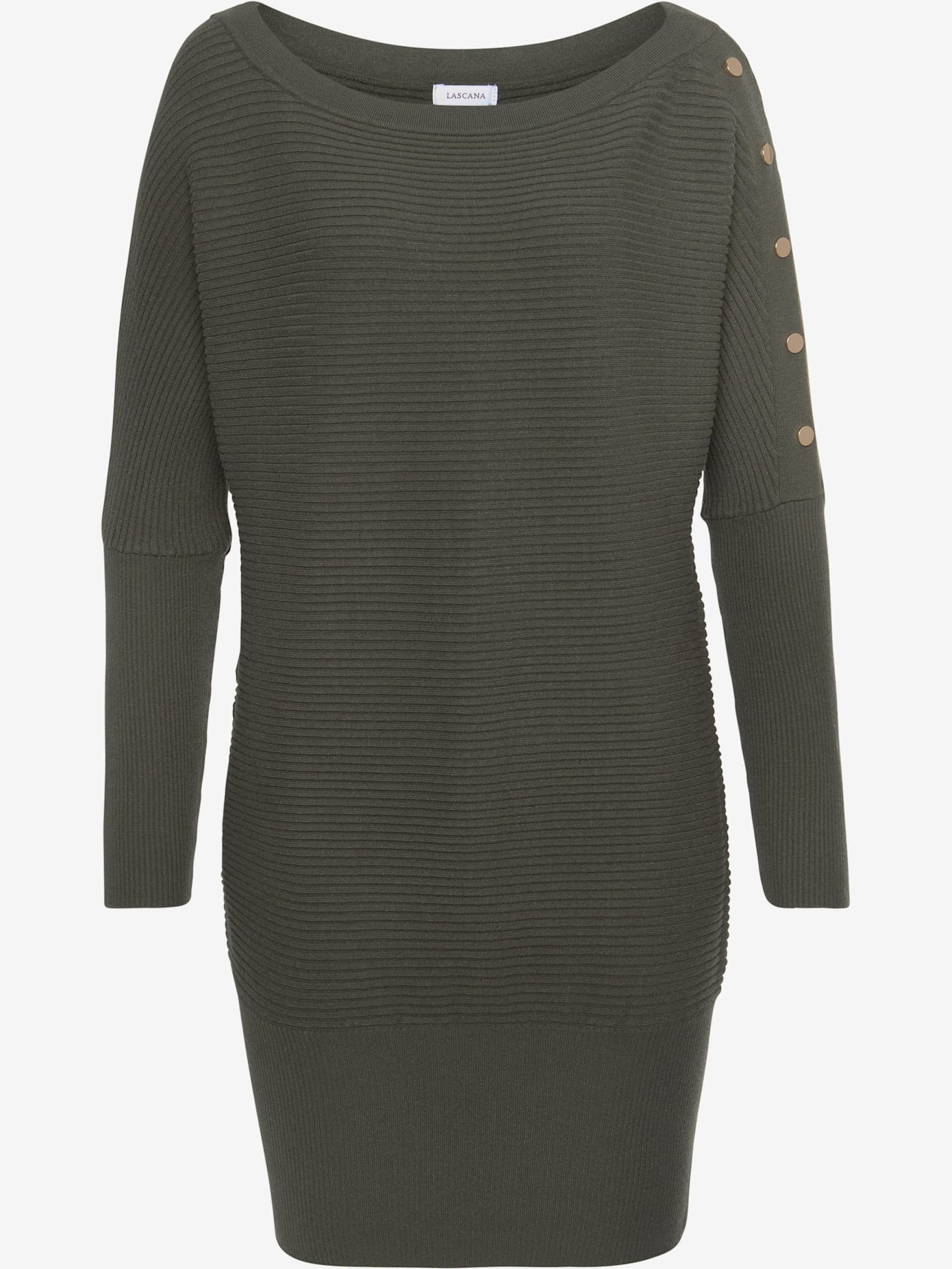 Pull long avec encolure en u