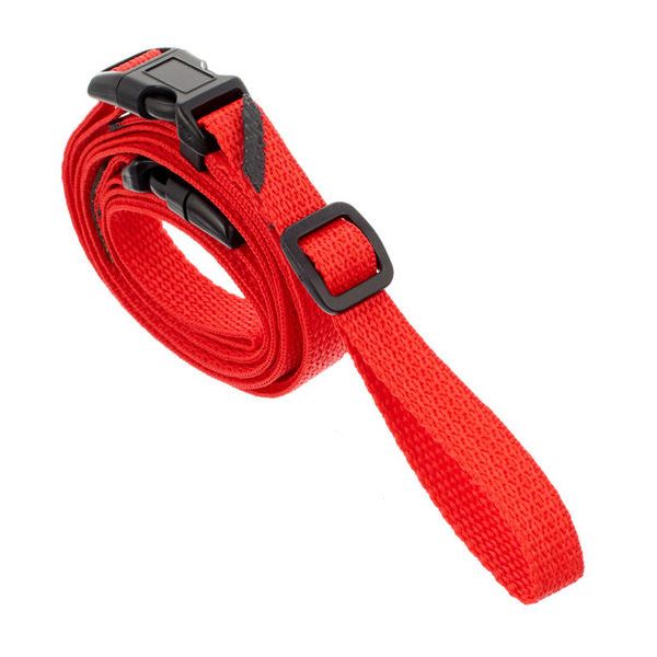 Uke Leash Half Strap Red-Orange Medium