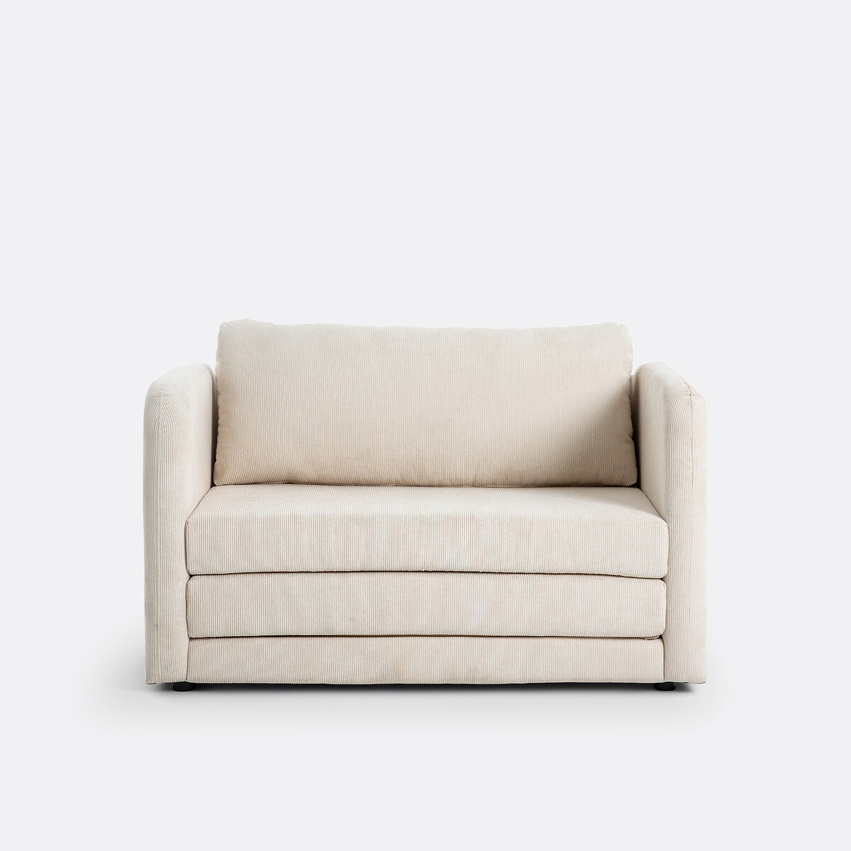 LA REDOUTE INTERIEURS<br>Sofá-cama em veludo canelado Hazel