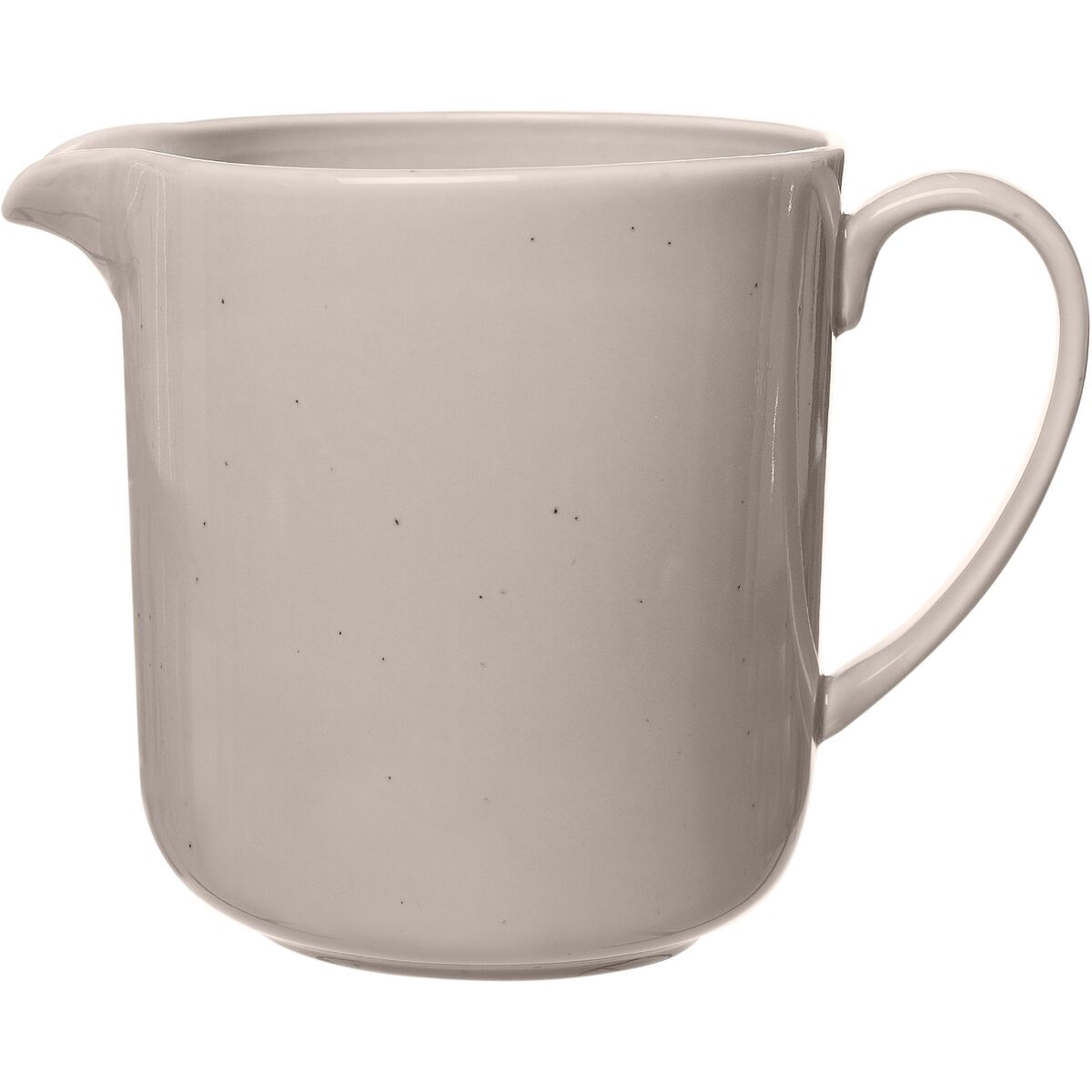 Karaffel i porselen 1 liter, sand