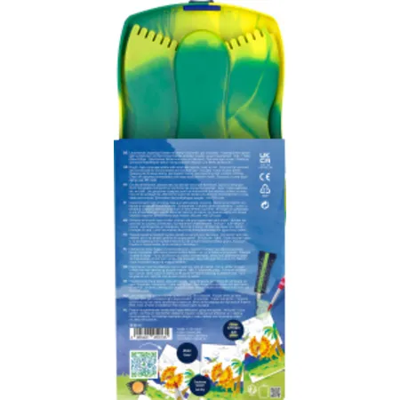 Faber-Castell Farbkasten Connector 12 Farben Dino