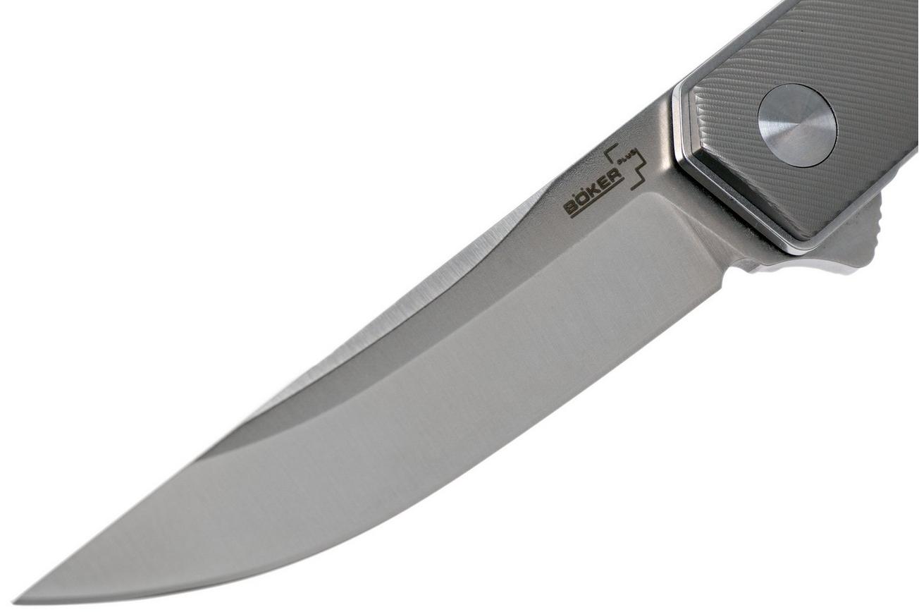 Böker Plus Kwaiken Mini Flipper Titanium 01BO267 zakmes, Lucas Burnley design