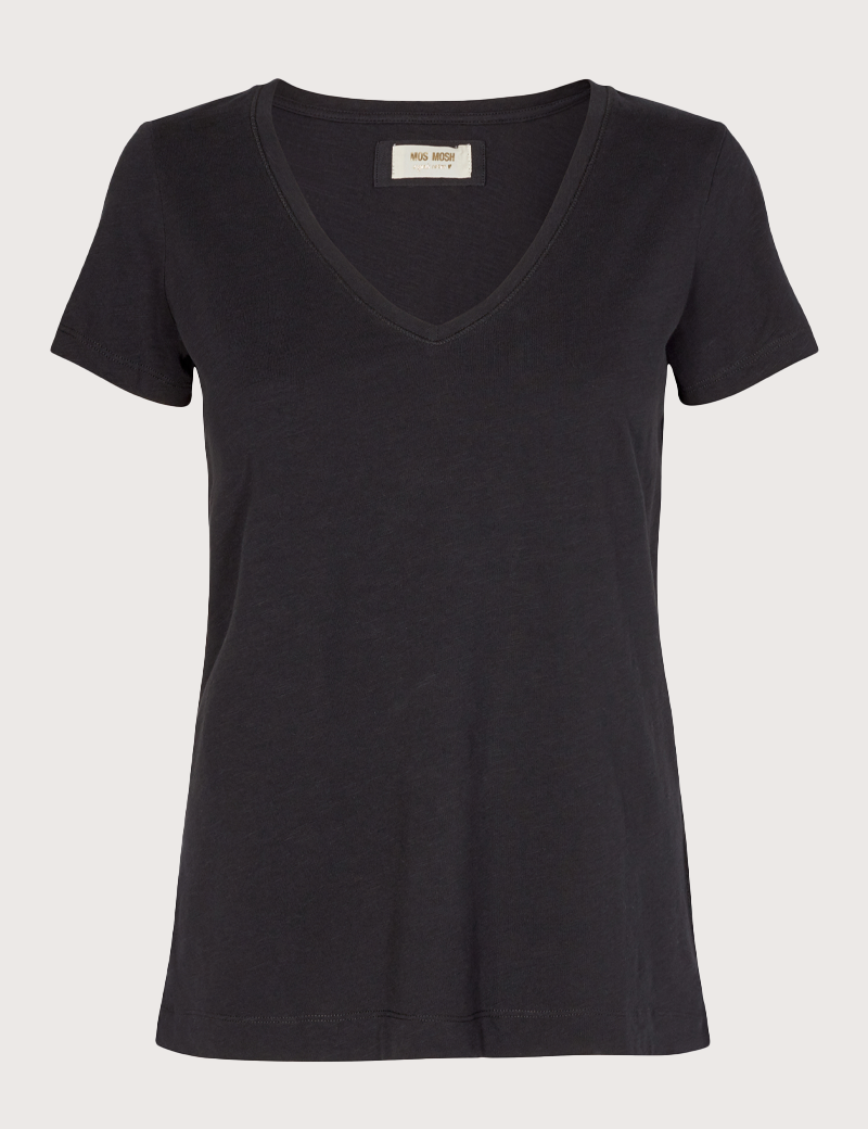 MOS MOSH T-SHIRT BIOLOGIQUE ARDEN NOIR