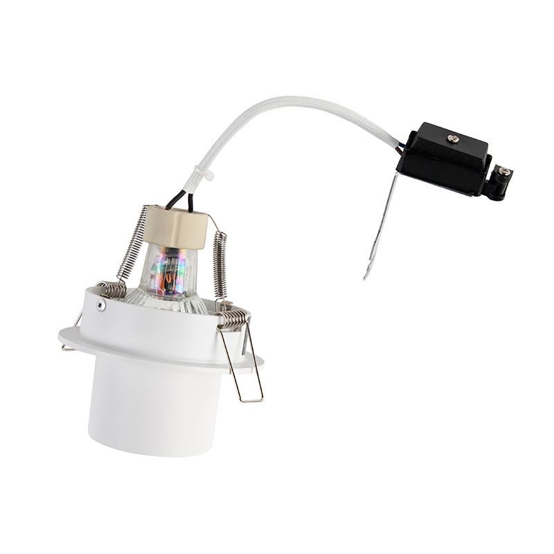 Set van 6 Moderne inbouwspot wit rond kantelbaar - Installa