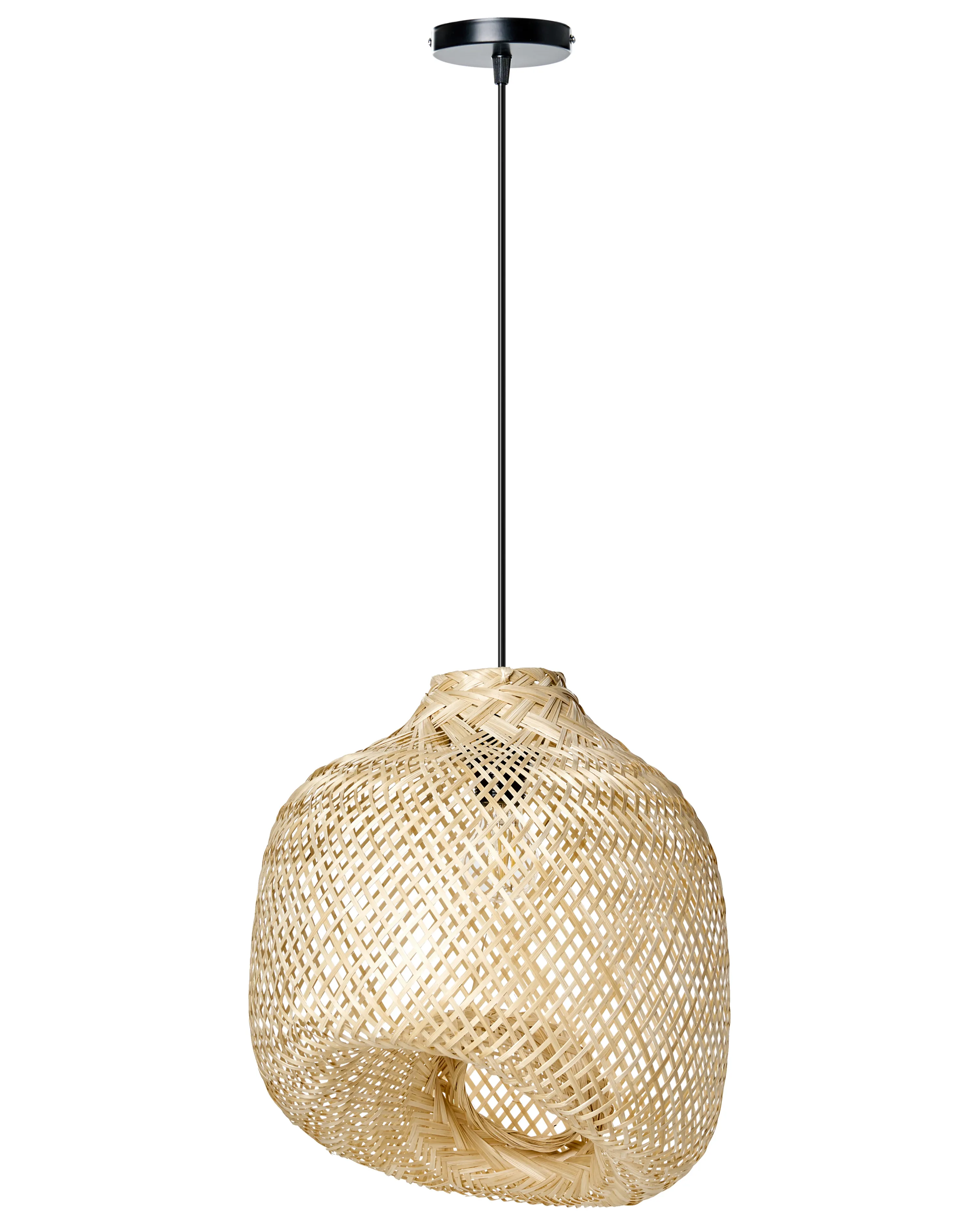 Hanglamp GURABO Bamboehout Natuurlijk