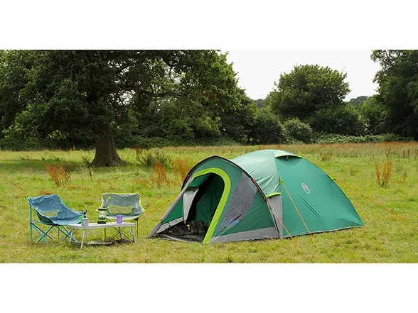 Coleman Kobuk Valley 3 Plus, Camping, Hård ramme, Kupel/Igloo telt, 3 person(er), Teltlærred, Grøn