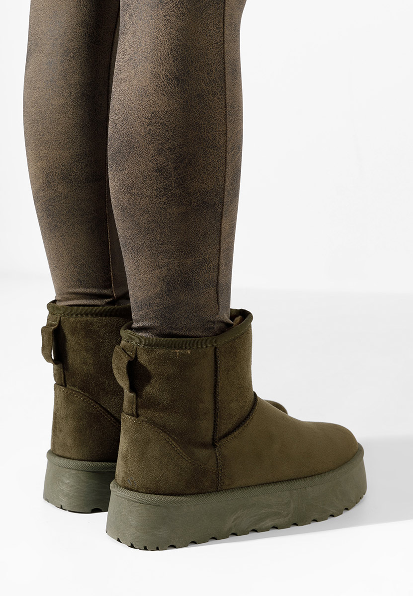 Bottes de neige femme vert Zadra V5