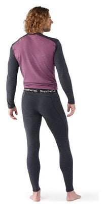 Pantalon Baselayer Smartwool Classic Thermal Merino Gris Foncé