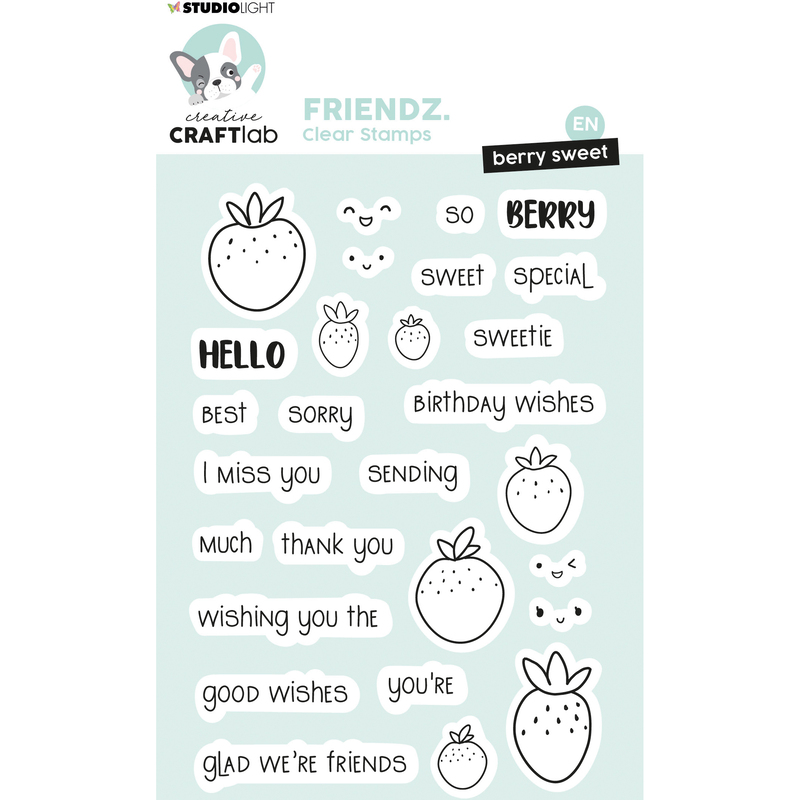 SIZZIX Stempel, Hello sweetie