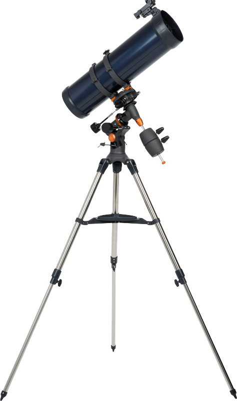 Celestron - Astromaster Reflector 130EQ - Stjernekikkert med Telefonadapter og T2-Barlow