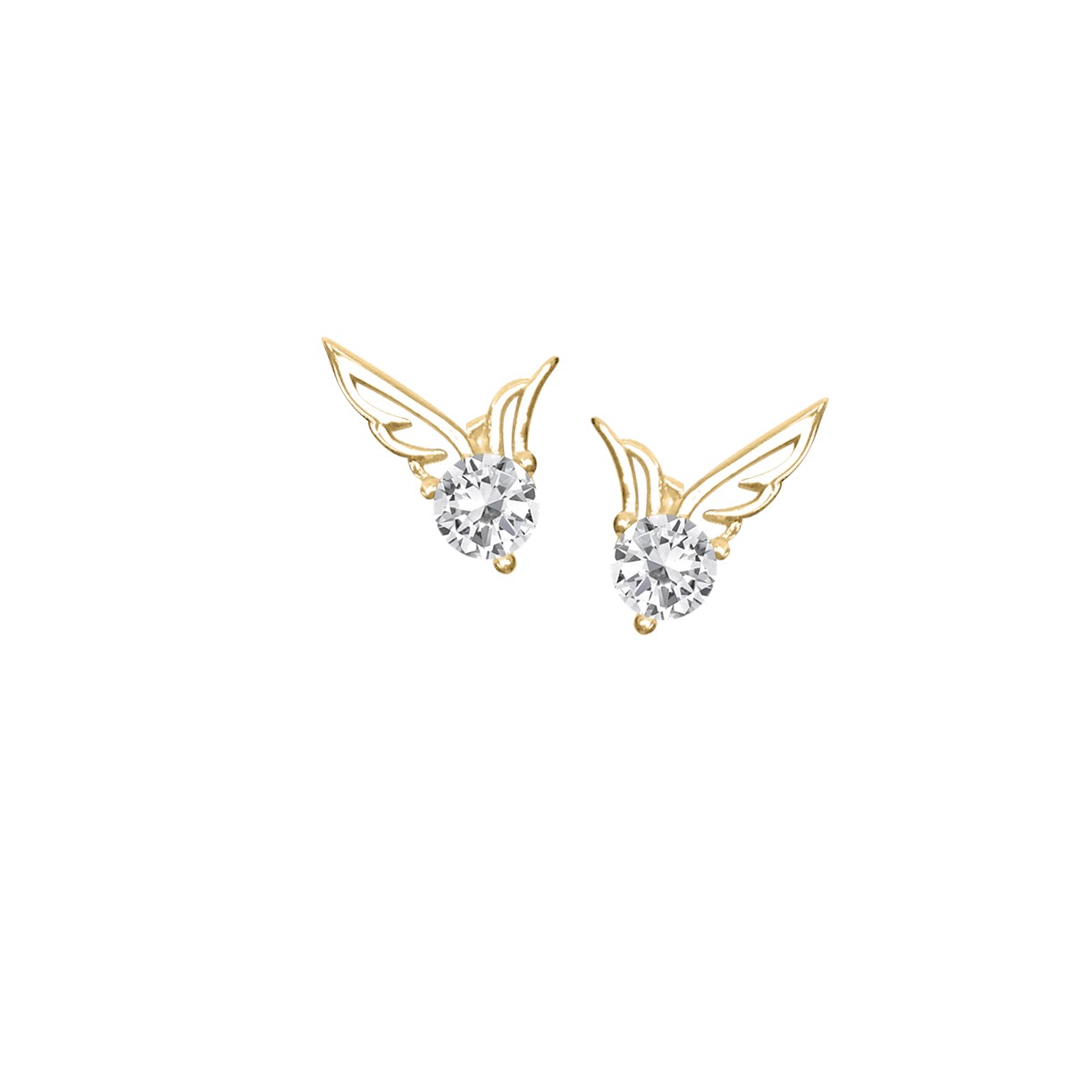 Boucles d'oreilles plaquées or oxyde