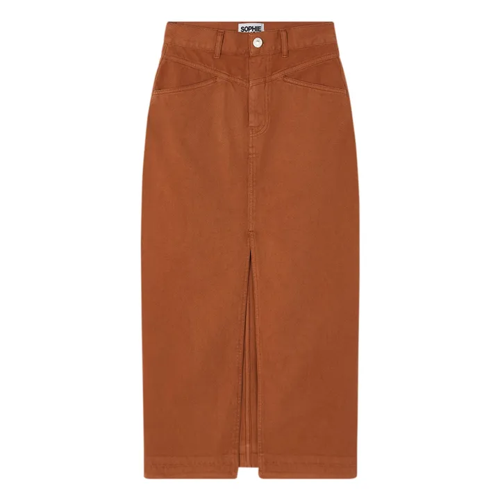 Sophie + Lucie Jupe Longue Denim | Ocre Rouge
