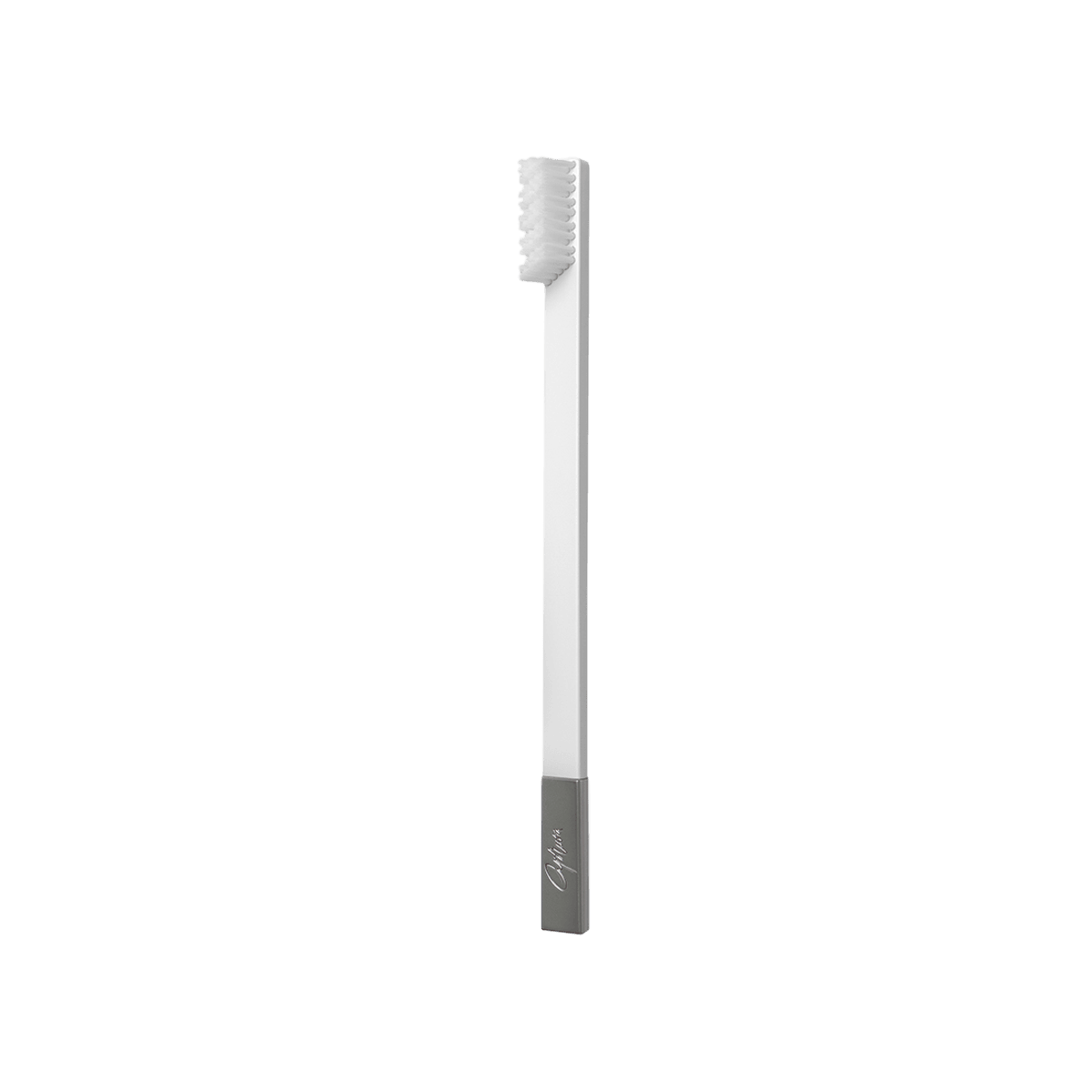Medium Toothbrush White Gold