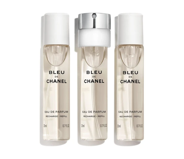 CHANEL BLEU DE CHANEL Twist and spray set de recharges – eau de parfum