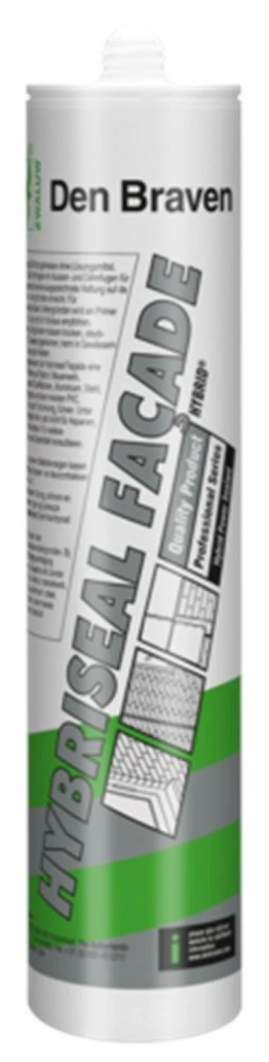 Zwaluw Den Braven 12001680 Hybriseal Facade Afdichtingskit - Cementgrijs - 300ml