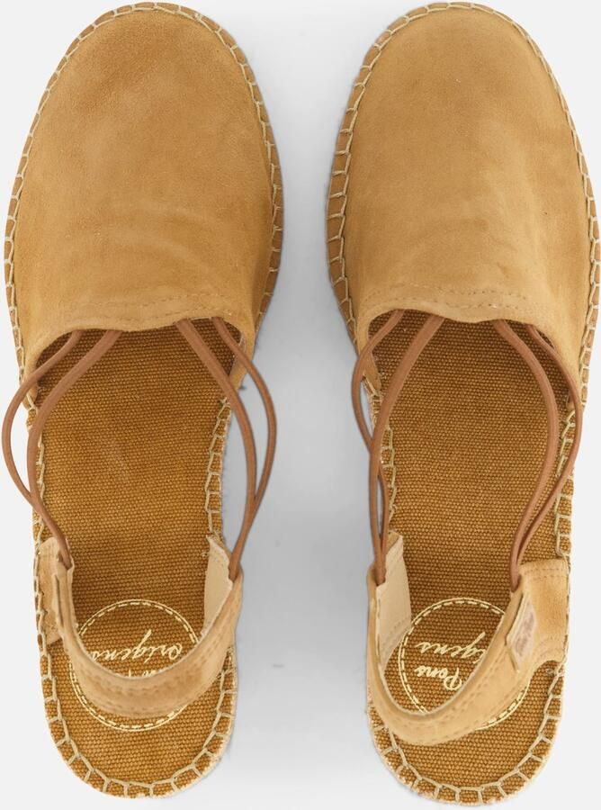 Toni Pons Tremp Dames Espadrilles Sleehak Bruin Suède