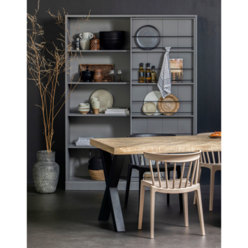 WOOOD Tablo tafelblad mangohout visgraat 180x90