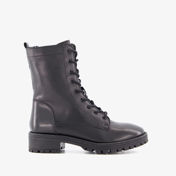 TwoDay leren dames veterboots