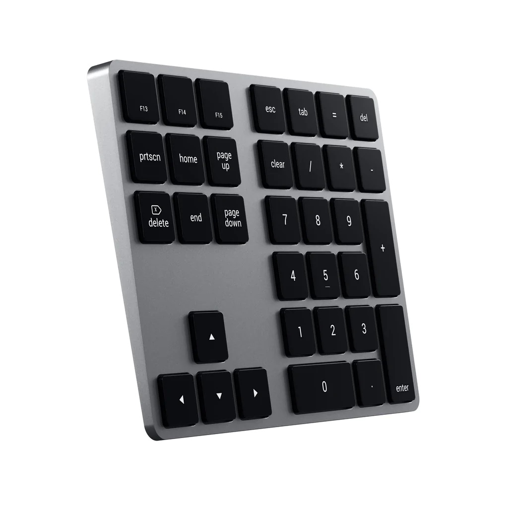 SATECHI Pavé numérique étendu Bluetooth sans fil - Gris