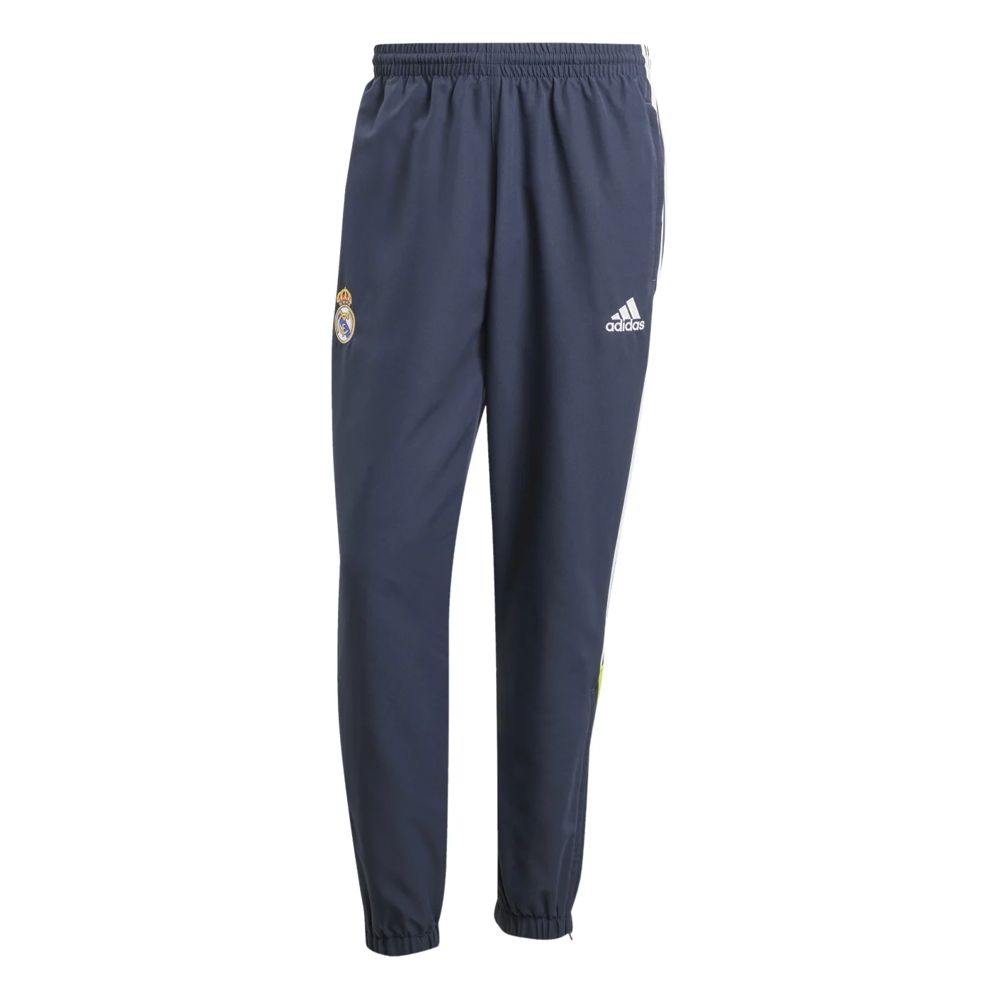 adidas Real Madrid Urban Purist Trainingspak Full-Zip 2024-2025 Donkerblauw Wit Lichtgroen