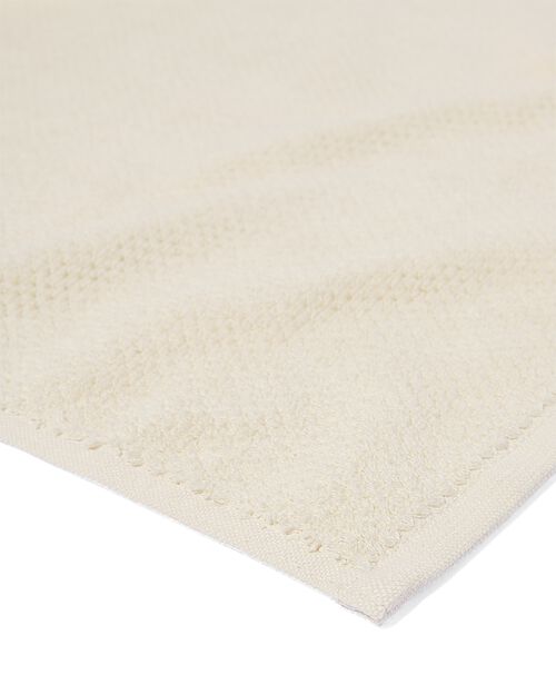 serviette de bain 2ème vie coton recyclé écru