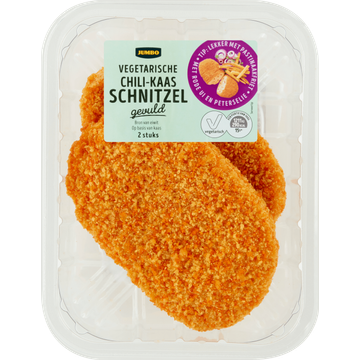 Jumbo Vegetarische Chili-Kaas Schnitzel 2 Stuks