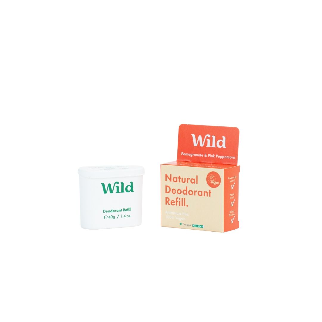 Wild Deodorant Pomegranate & Pink Peppercorn Refill